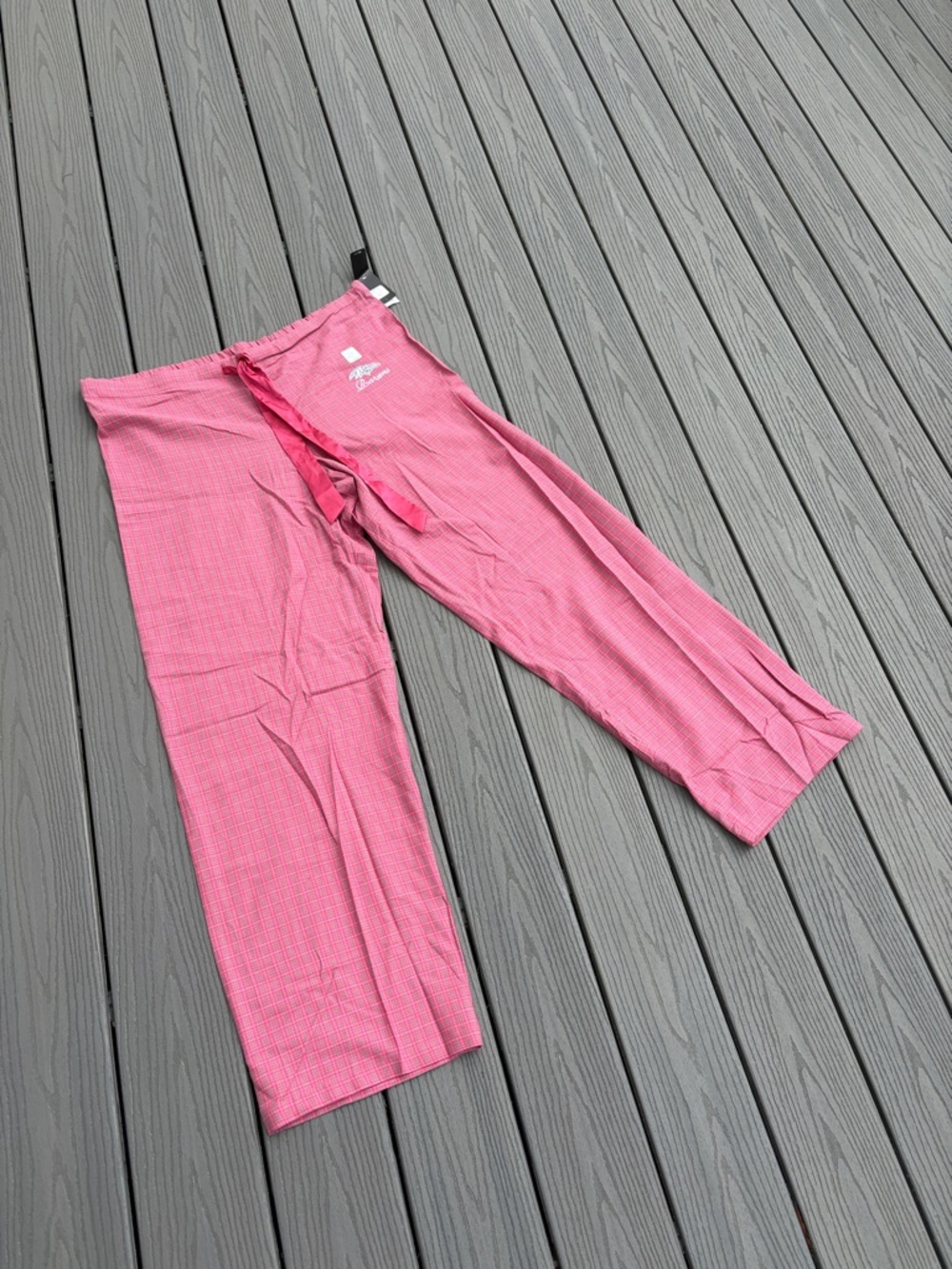 NFL Raven’s Women's Pink Plaid Pajama Pants